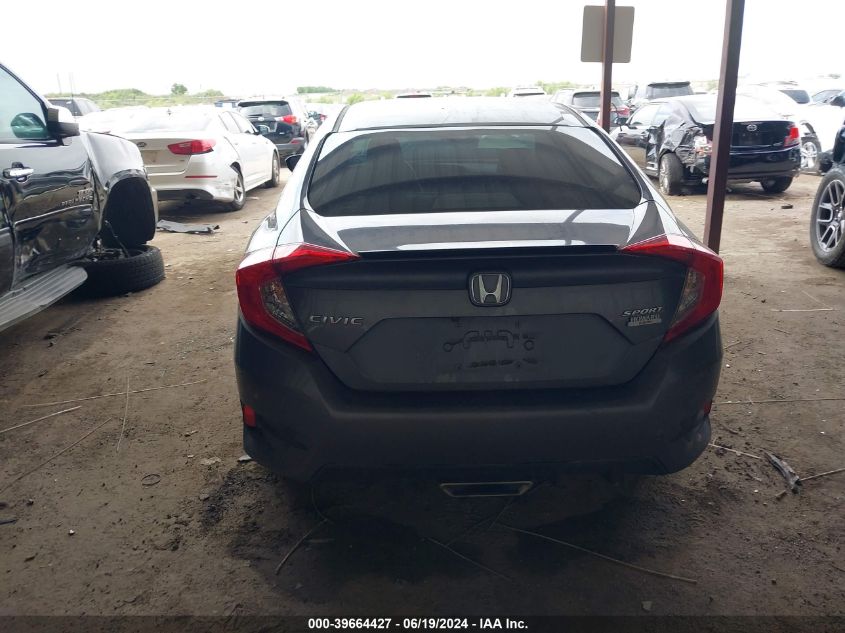 2020 Honda Civic Sport VIN: 2HGFC2F89LH575287 Lot: 39664427