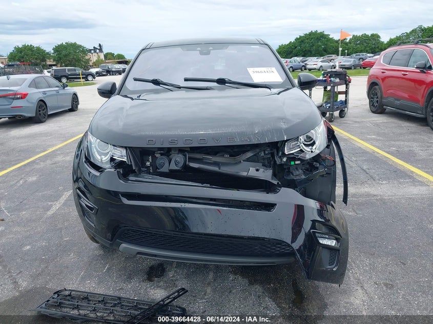 2018 LAND ROVER DISCOVERY SPORT HSE VIN: SALCR2RX5JH747815