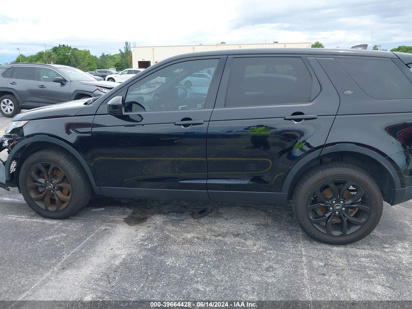 2018 LAND ROVER DISCOVERY SPORT HSE VIN: SALCR2RX5JH747815