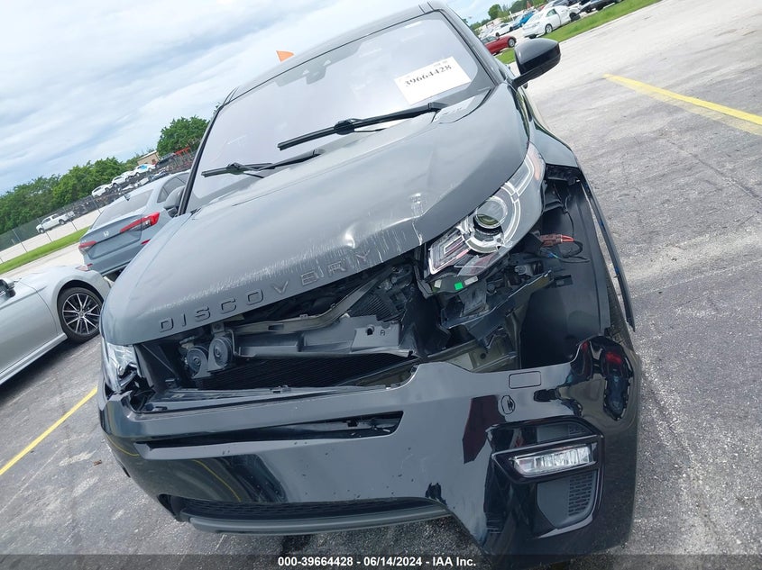 2018 LAND ROVER DISCOVERY SPORT HSE VIN: SALCR2RX5JH747815