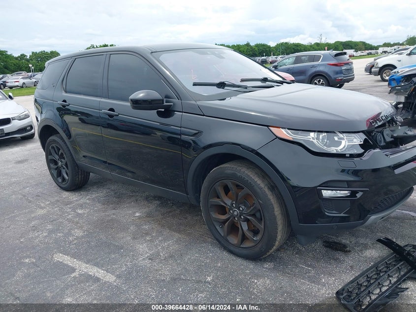 2018 LAND ROVER DISCOVERY SPORT HSE VIN: SALCR2RX5JH747815