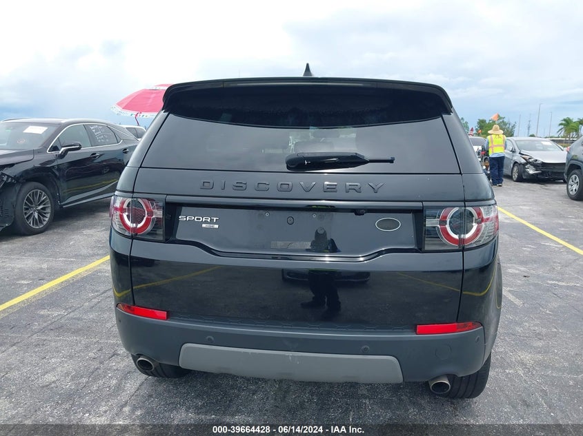 2018 LAND ROVER DISCOVERY SPORT HSE VIN: SALCR2RX5JH747815