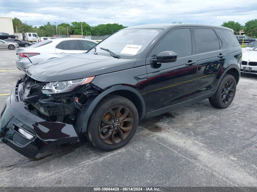 2018 LAND ROVER DISCOVERY SPORT HSE VIN: SALCR2RX5JH747815
