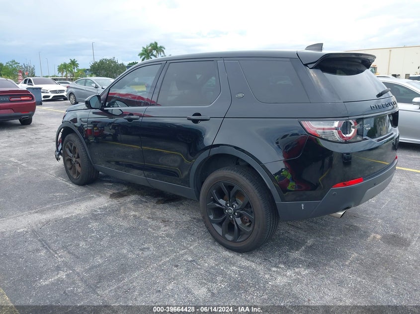 2018 LAND ROVER DISCOVERY SPORT HSE VIN: SALCR2RX5JH747815