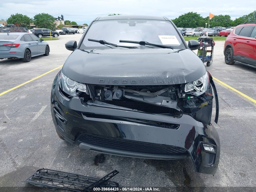 2018 LAND ROVER DISCOVERY SPORT HSE VIN: SALCR2RX5JH747815