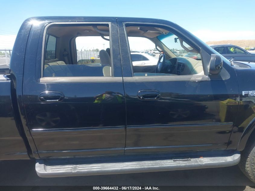 2001 Ford F-150 King Ranch Edition/Lariat/Xlt VIN: 1FTRW08L31KE44600 Lot: 39664432