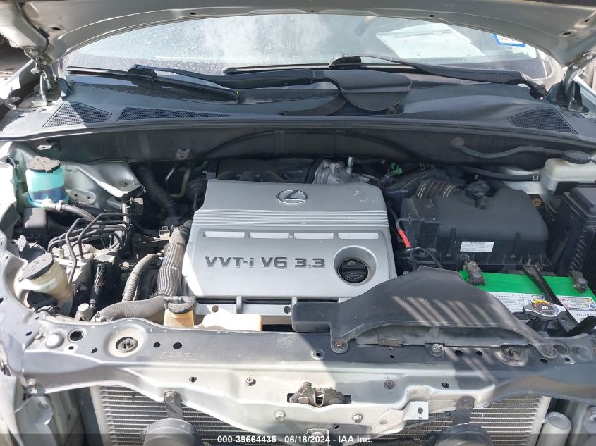 2006 Lexus Rx 330 VIN: 2T2GA31U76C052766 Lot: 39664435