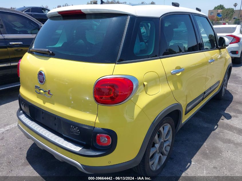 2014 Fiat 500L Trekking VIN: ZFBCFADH1EZ029708 Lot: 39664442