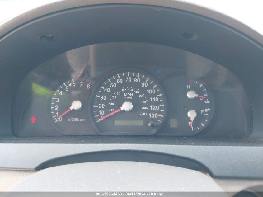 2006 Kia Sorento Ex/Lx VIN: KNDJD733X65542936 Lot: 39664463