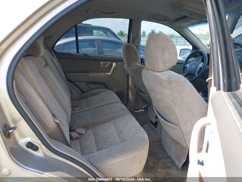 2006 Kia Sorento Ex/Lx VIN: KNDJD733X65542936 Lot: 39664463