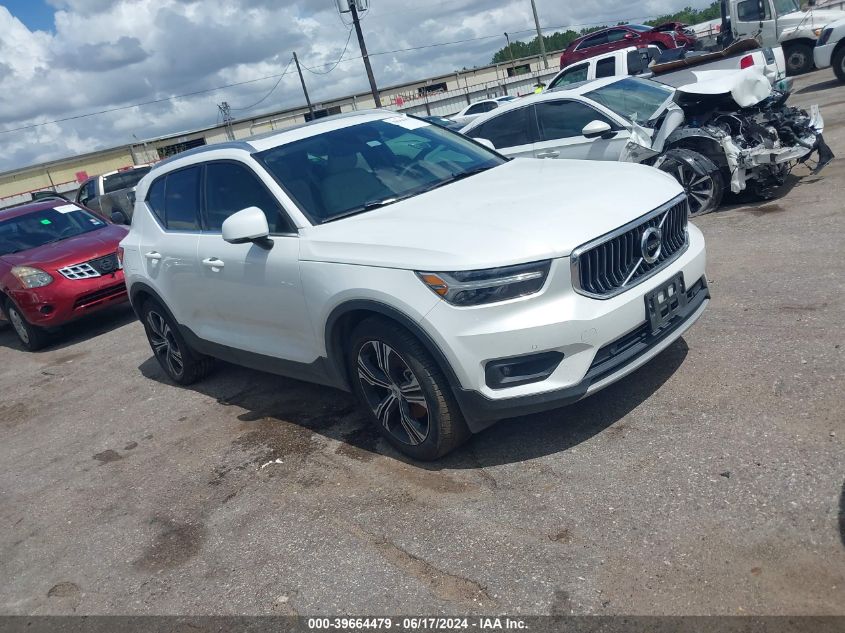 2021 Volvo Xc40 T5 Inscription VIN: YV4162UL3M2493683 Lot: 39664479