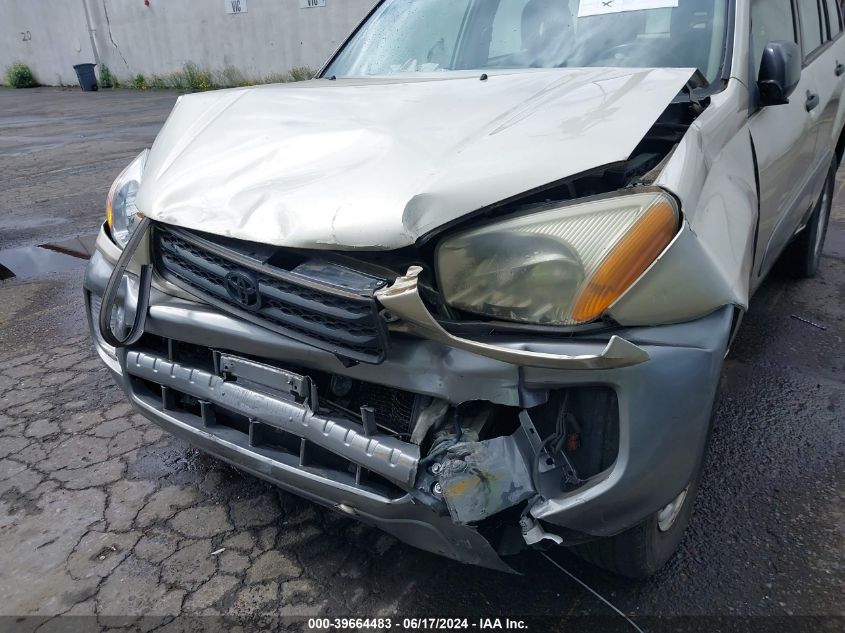 2002 Toyota Rav4 VIN: JTEHH20V326025523 Lot: 39664483