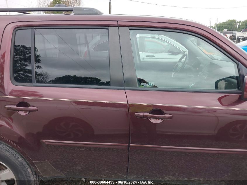 2010 Honda Pilot Ex-L VIN: 5FNYF3H52AB011944 Lot: 39664499