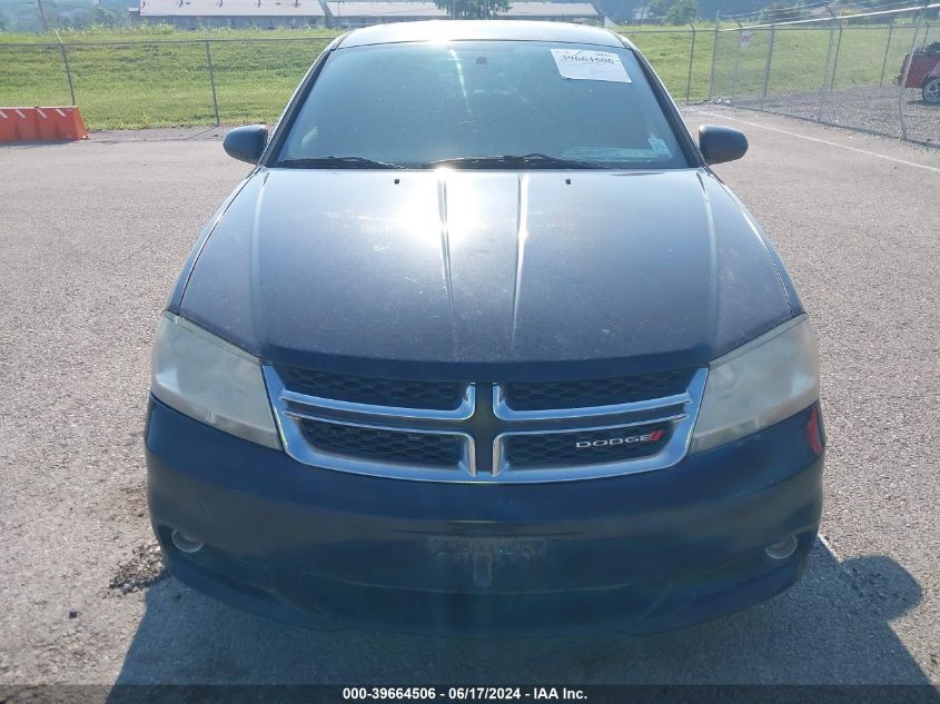 2013 Dodge Avenger Sxt VIN: 1C3CDZCG2DN548948 Lot: 39664506