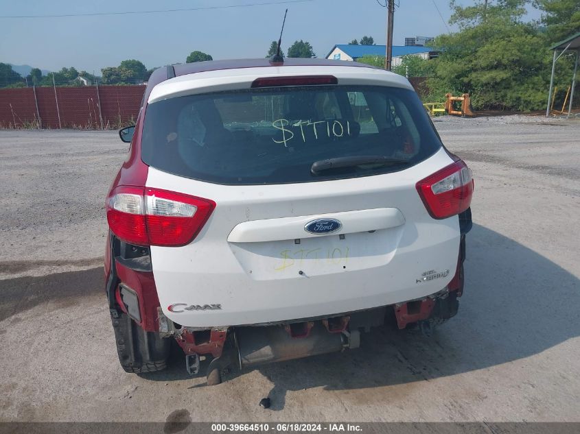 2013 Ford C-Max Hybrid Sel VIN: 1FADP5BU6DL500166 Lot: 39664510