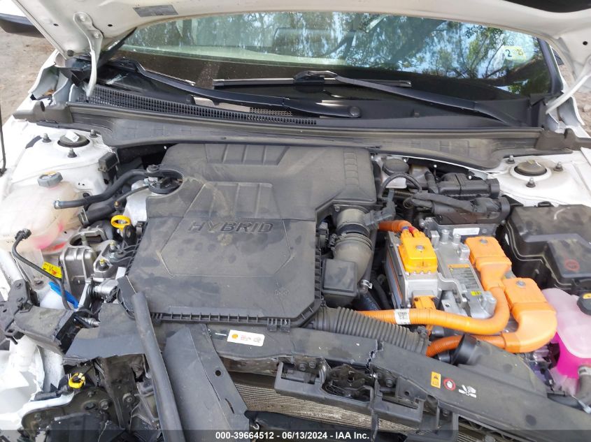 2022 Hyundai Elantra Hybrid Limited VIN: KMHLN4AJ7NU025843 Lot: 39664512