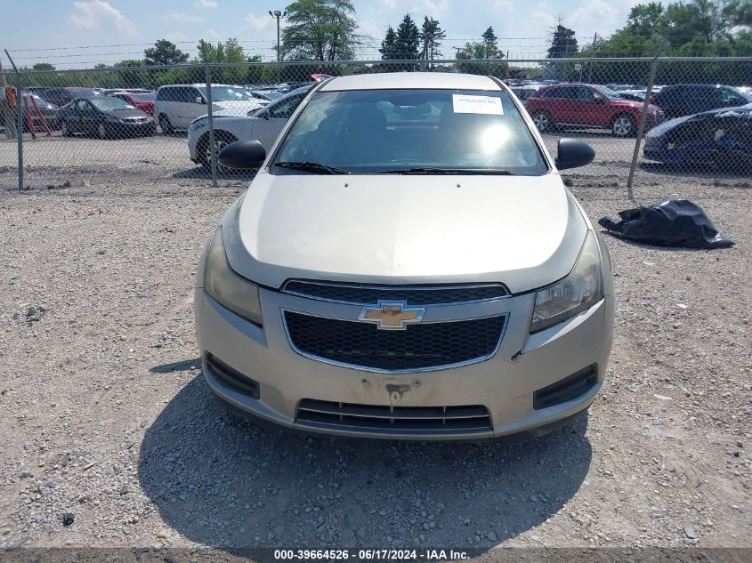 2013 Chevrolet Cruze Ls Auto VIN: 1G1PA5SG9D7192298 Lot: 39664526
