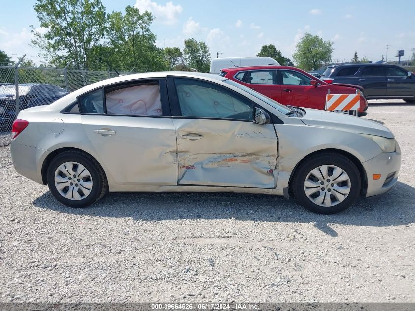 2013 Chevrolet Cruze Ls Auto VIN: 1G1PA5SG9D7192298 Lot: 39664526