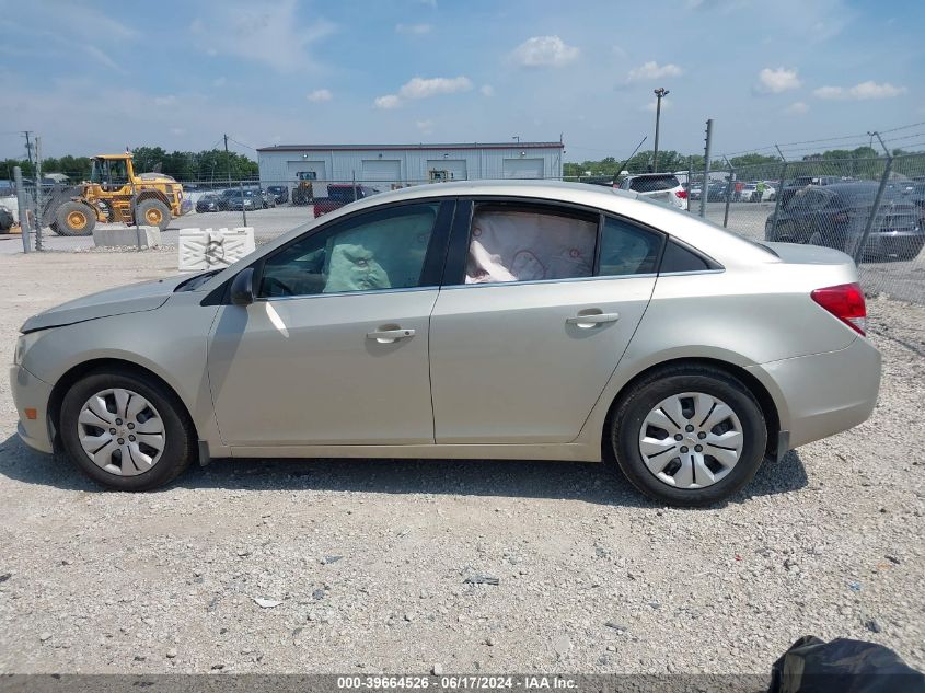 2013 Chevrolet Cruze Ls Auto VIN: 1G1PA5SG9D7192298 Lot: 39664526