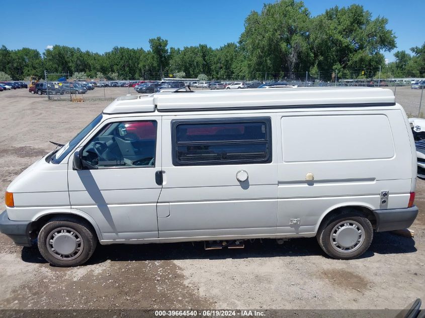 1995 Volkswagen Eurovan Camper/Transporter VIN: WV2EE0706SH002760 Lot: 39664540