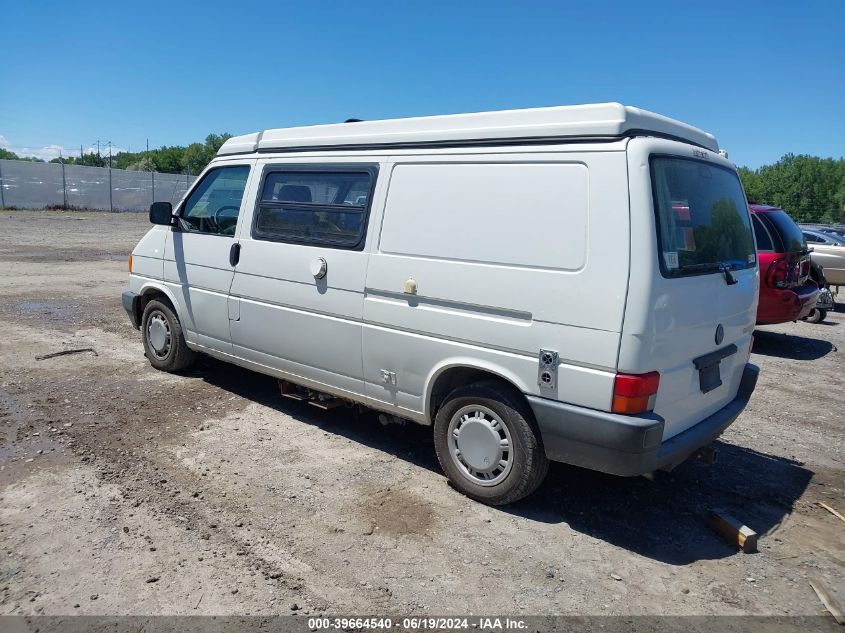 1995 Volkswagen Eurovan Camper/Transporter VIN: WV2EE0706SH002760 Lot: 39664540