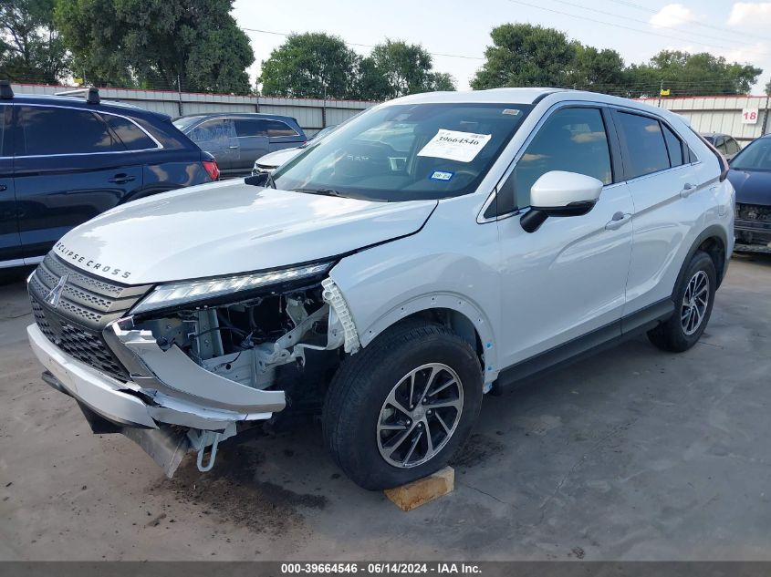 2023 Mitsubishi Eclipse Cross Es S-Awc VIN: JA4ATUAA1PZ003189 Lot: 39664546