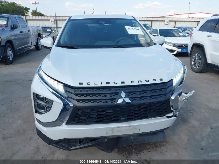 2023 Mitsubishi Eclipse Cross Es S-Awc VIN: JA4ATUAA1PZ003189 Lot: 39664546