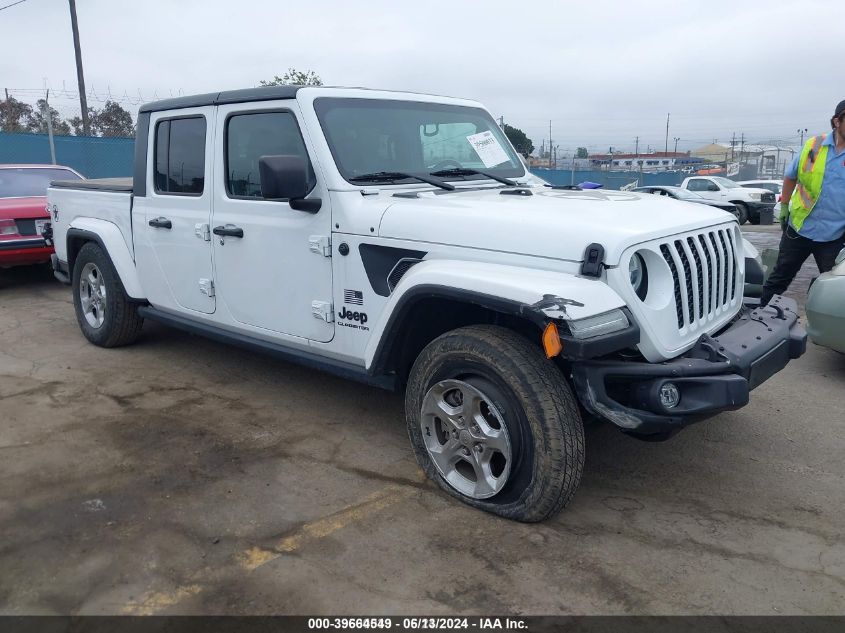 2021 Jeep Gladiator Freedom 4X4 VIN: 1C6HJTAG2ML560661 Lot: 39664549