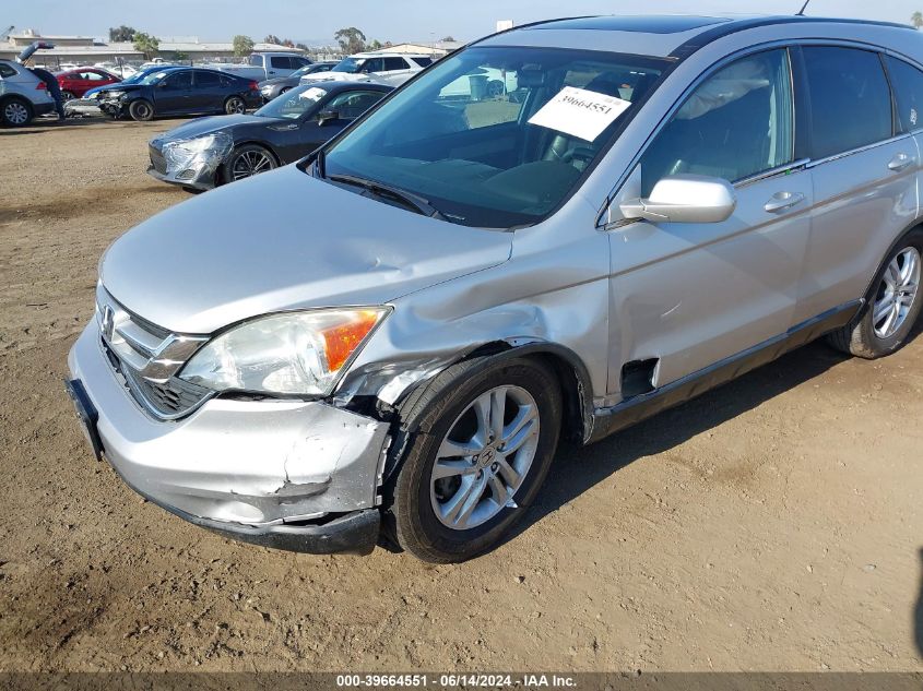 2010 Honda Cr-V Ex-L VIN: 5J6RE3H72AL016769 Lot: 39664551