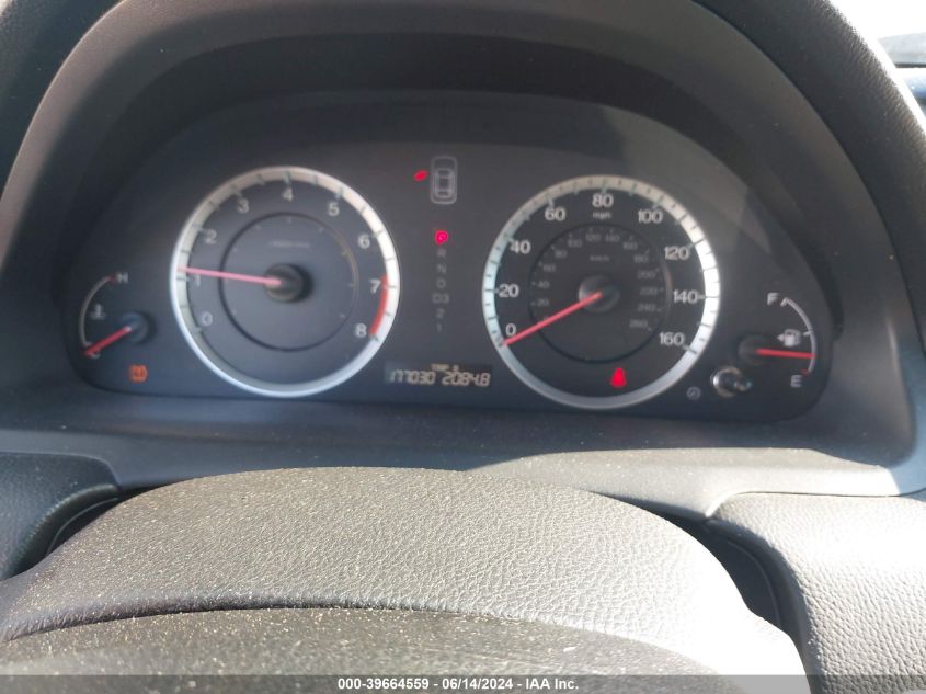 2011 Honda Accord 2.4 Lx VIN: 1HGCP2F39BA106922 Lot: 39664559