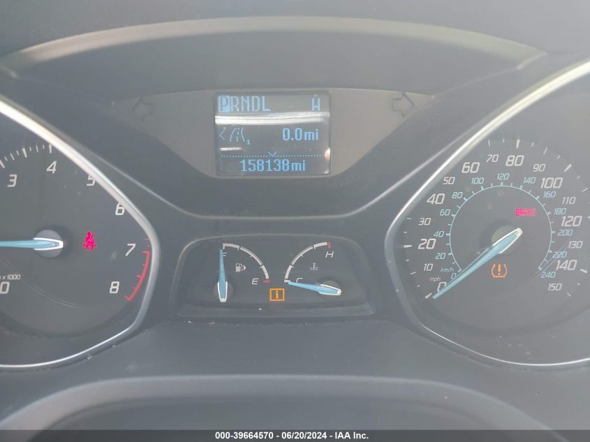 2012 Ford Focus Se VIN: 1FAHP3F21CL348178 Lot: 39664570