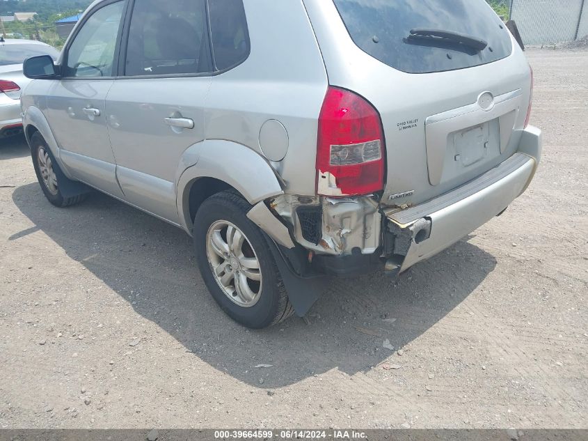 2007 Hyundai Tucson Limited/Se VIN: KM8JN72D57U621442 Lot: 39664599