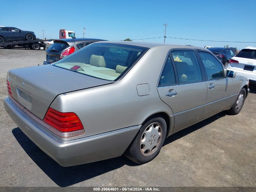 1994 Mercedes-Benz S 500 VIN: WDBGA51E4RA173206 Lot: 39664601