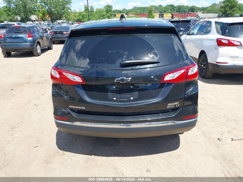 2020 Chevrolet Equinox Awd Lt 1.5L Turbo VIN: 2GNAXUEV2L6174800 Lot: 39664626