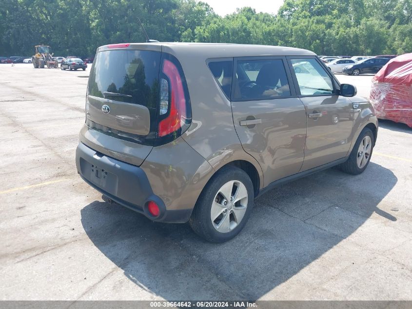 2015 Kia Soul VIN: KNDJN2A27F7142802 Lot: 39664642