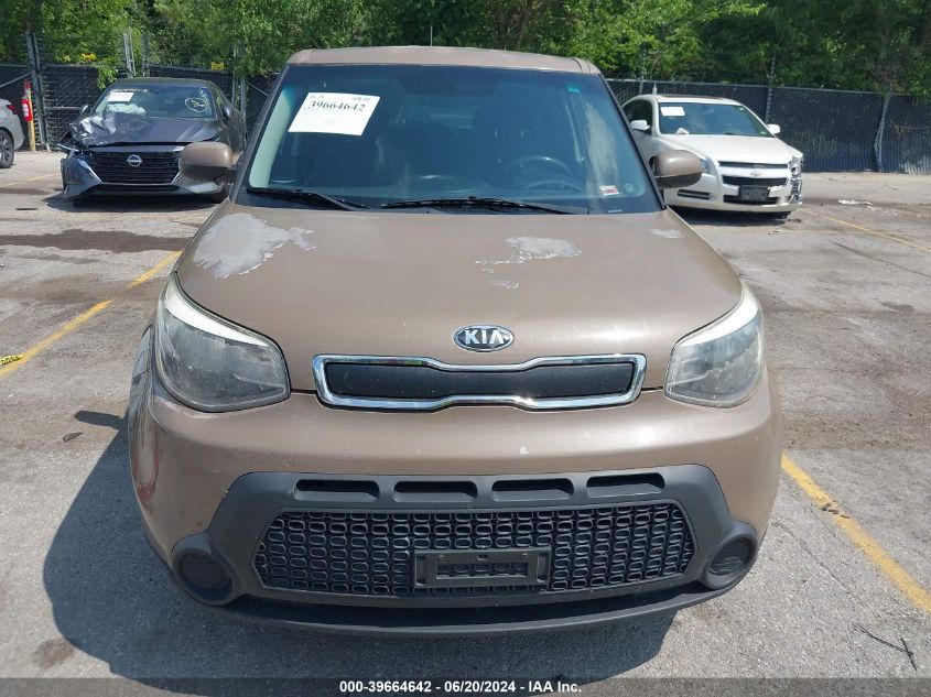 2015 Kia Soul VIN: KNDJN2A27F7142802 Lot: 39664642