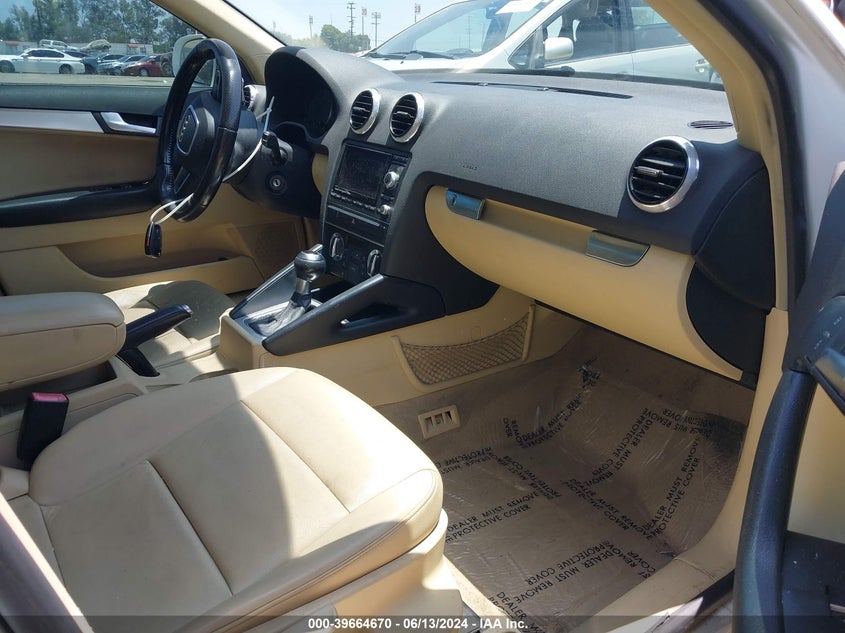 2011 Audi A3 2.0 Tdi Premium VIN: WAUKJAFM6BA124287 Lot: 39664670