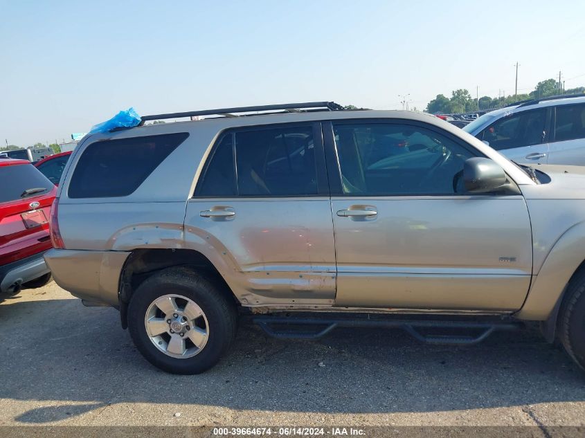 2004 Toyota 4Runner Sr5 V6 VIN: JTEZU14R540041252 Lot: 39664674