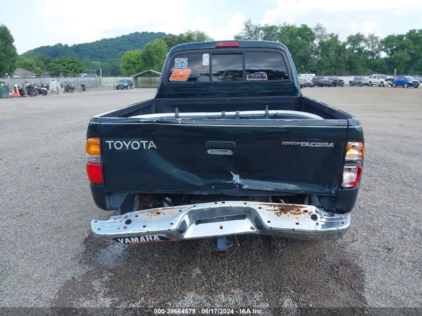 2001 Toyota Tacoma Prerunner VIN: 5TEGM92N51Z837344 Lot: 39664679