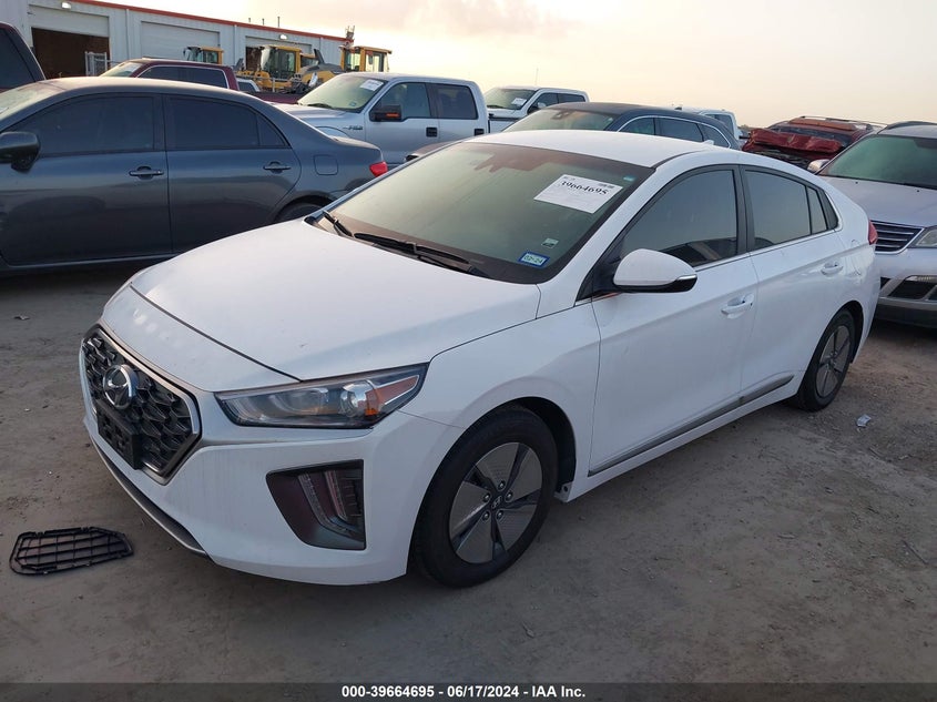 2022 Hyundai Ioniq Hybrid Se VIN: KMHC75LC2NU284982 Lot: 39664695