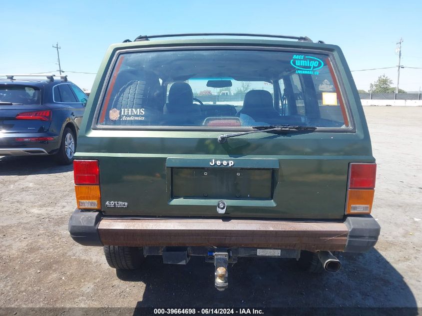 1996 Jeep Cherokee Sport/Classic VIN: 1J4FJ68S1TL262218 Lot: 39664698