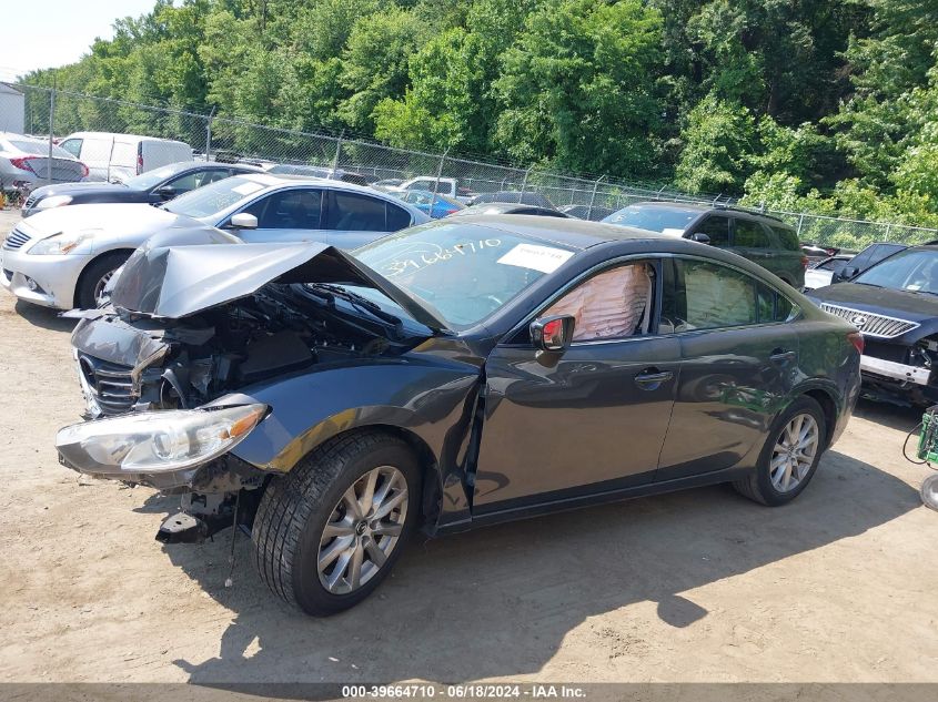 2016 Mazda Mazda6 I Sport VIN: JM1GJ1U58G1402425 Lot: 39664710