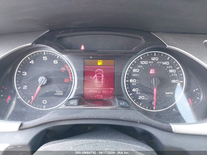 2010 Audi A4 2.0T Premium VIN: WAUHFAFL6AN027181 Lot: 39664742