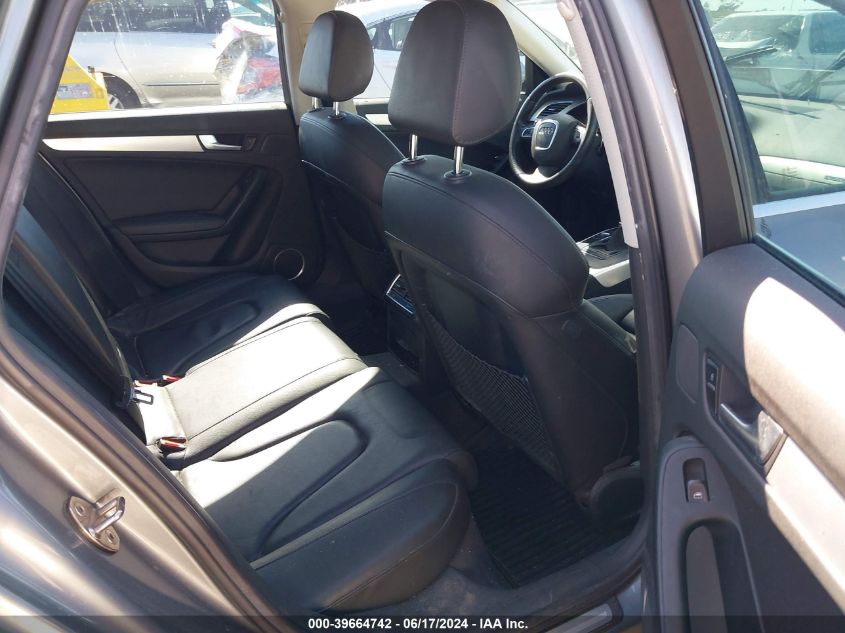 2010 Audi A4 2.0T Premium VIN: WAUHFAFL6AN027181 Lot: 39664742