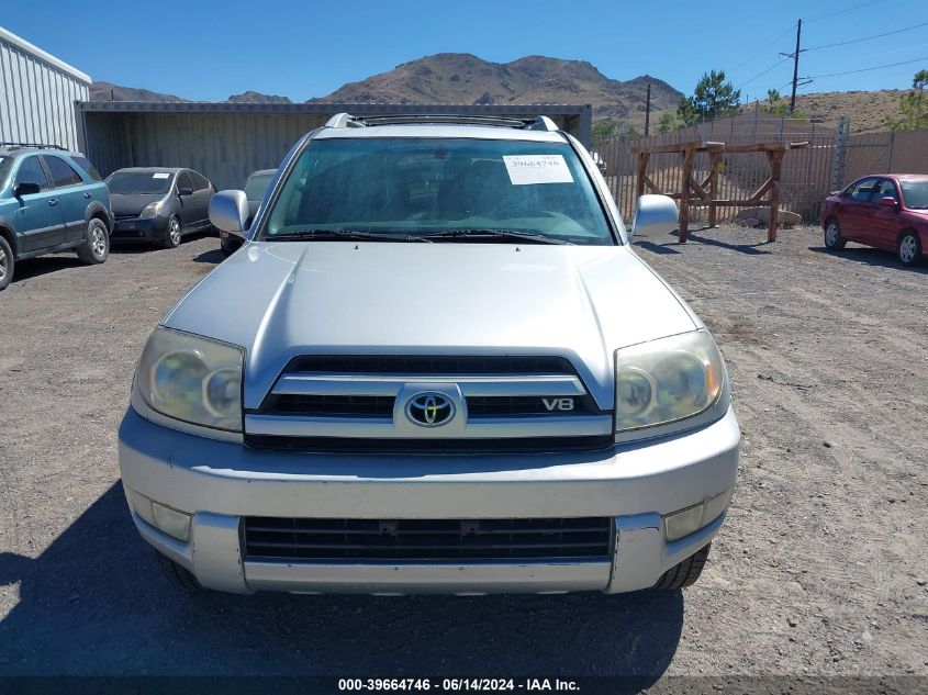 2004 Toyota 4Runner Limited V8 VIN: JTEBT17R640028509 Lot: 39664746