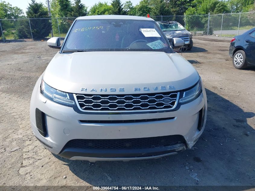 2020 Land Rover Range Rover Evoque S VIN: SALZJ2FX2LH101558 Lot: 39664754