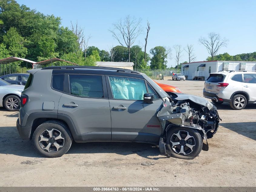 2022 Jeep Renegade Trailhawk 4X4 VIN: ZACNJDC13NPN53125 Lot: 39664763