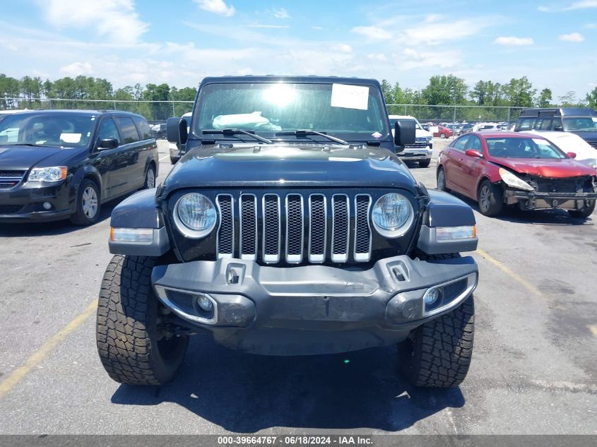 2018 Jeep Wrangler Unlimited Sahara 4X4 VIN: 1C4HJXEG8JW303251 Lot: 39664767