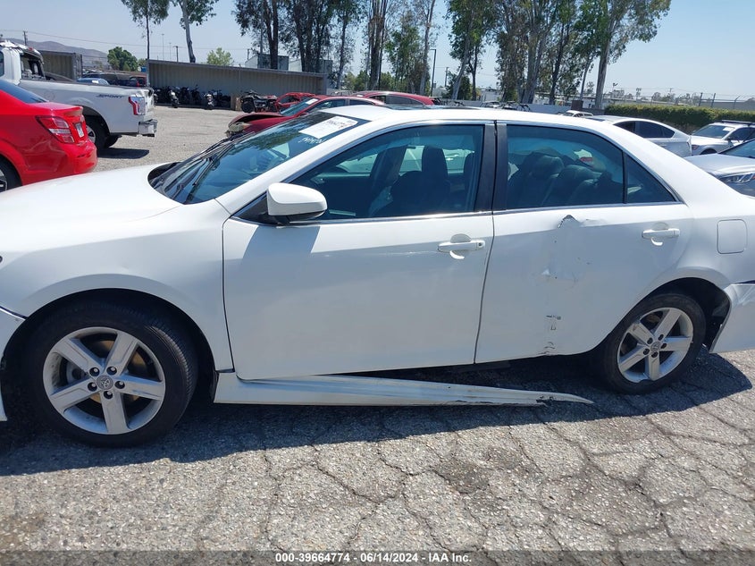 2012 Toyota Camry Se VIN: 4T1BF1FK1CU576744 Lot: 39664774