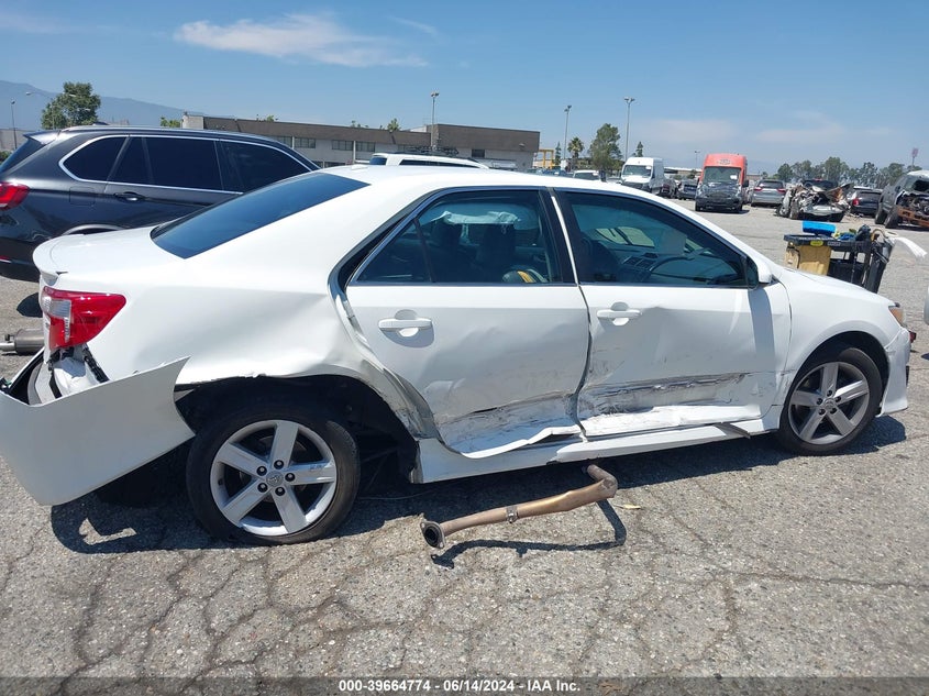 2012 Toyota Camry Se VIN: 4T1BF1FK1CU576744 Lot: 39664774